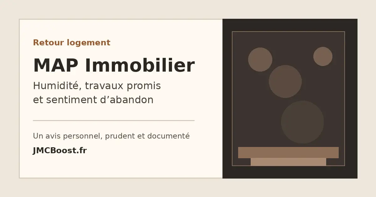 Illustration d’un retour d’expérience logement avec MAP Immobilier